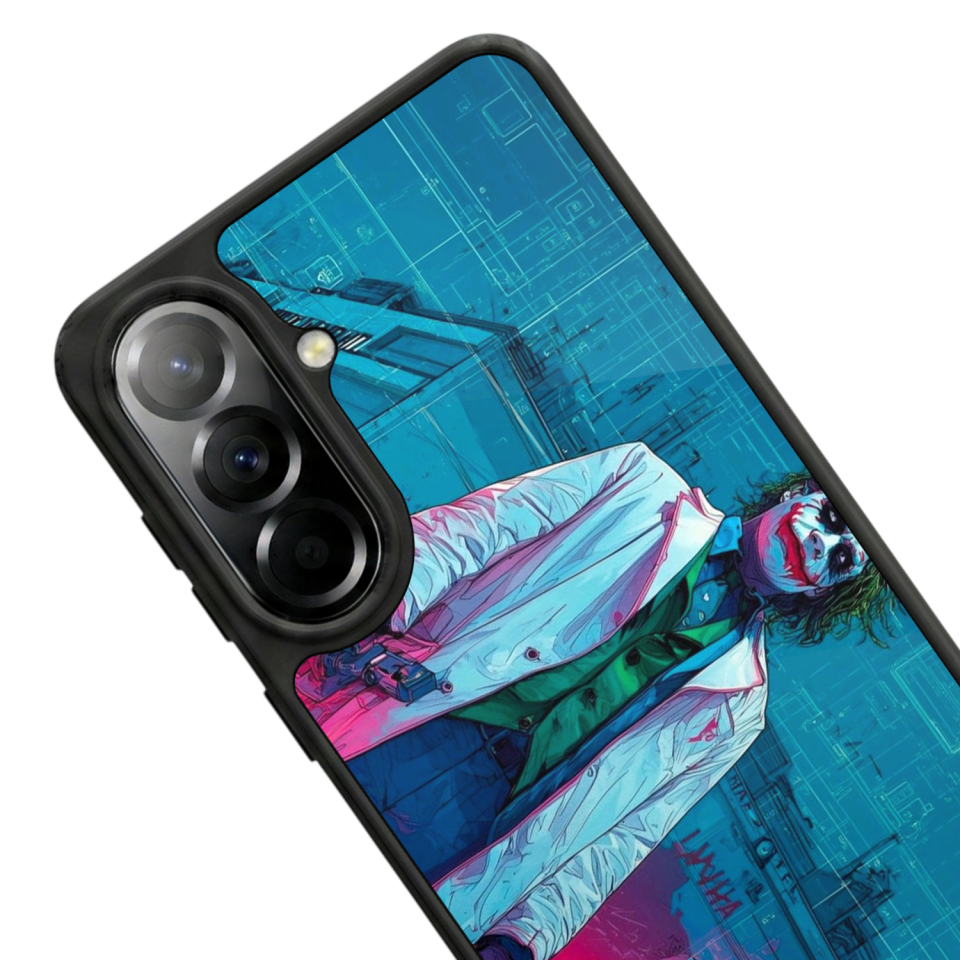 Samsung Galaxy A57 Uyumlu Joker Tasarımlı Glossy Premium Kılıf