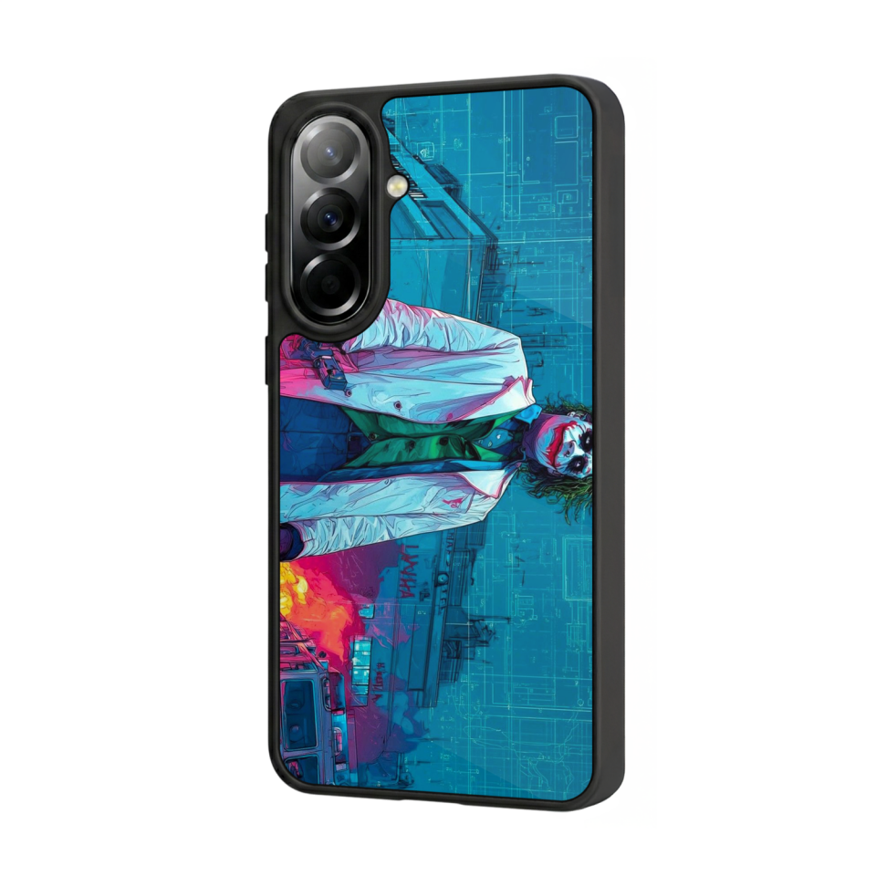 Samsung Galaxy A57 Uyumlu Joker Tasarımlı Glossy Premium Kılıf