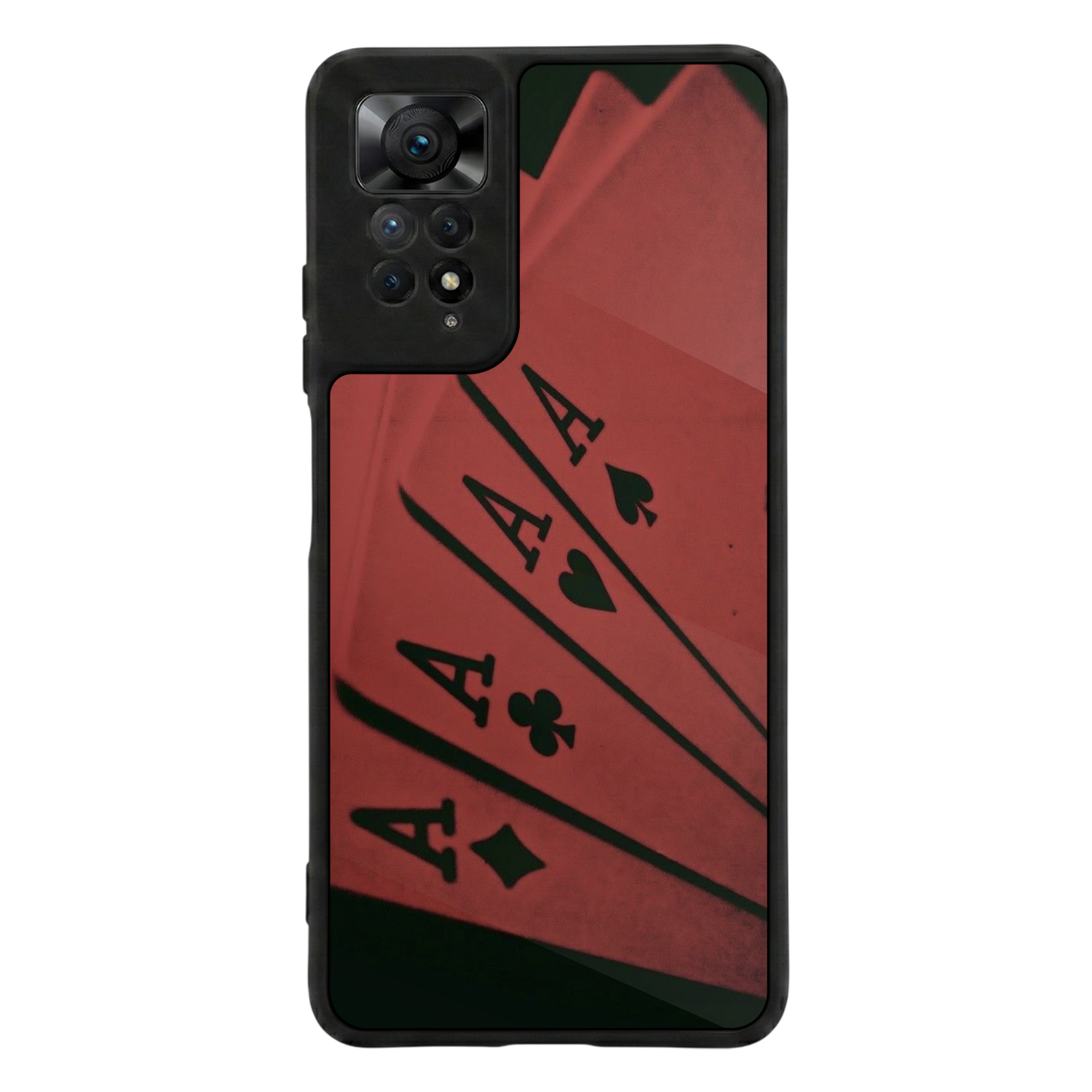 Xiaomi Redmi Note 11 Pro Uyumlu Kart Tasarımlı Glossy Premium Kılıf