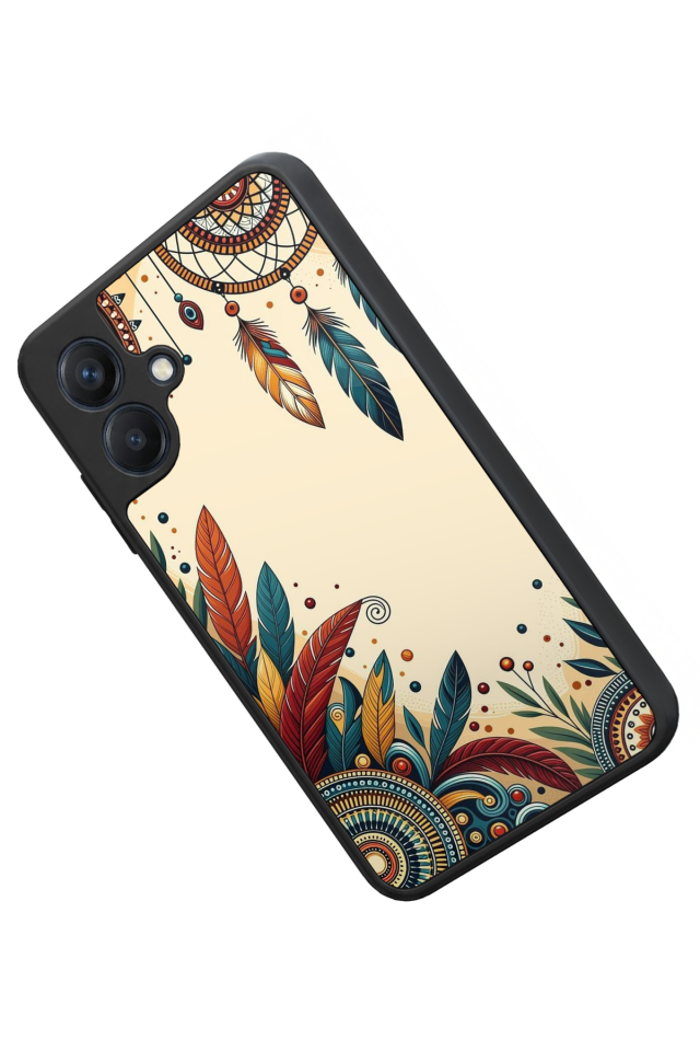Samsung Galaxy A07 Uyumlu Mandala Tasarımlı Glossy Premium Kılıf