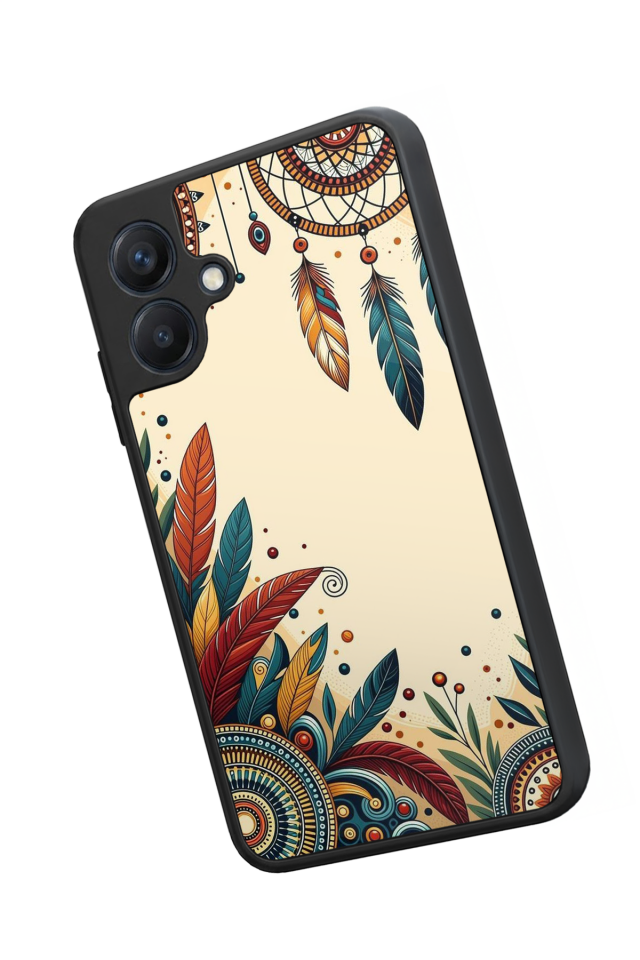 Samsung Galaxy A07 Uyumlu Mandala Tasarımlı Glossy Premium Kılıf