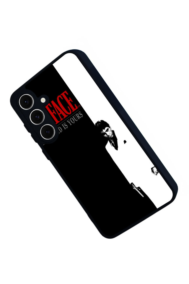 Samsung Galaxy A16 Uyumlu Scarface Tasarımlı Glossy Premium Kılıf