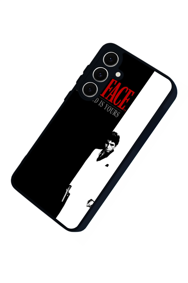 Samsung Galaxy A16 Uyumlu Scarface Tasarımlı Glossy Premium Kılıf