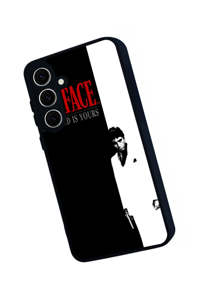 Samsung Galaxy A16 Uyumlu Scarface Tasarımlı Glossy Premium Kılıf