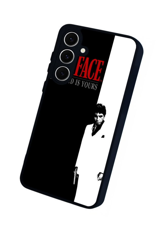 Samsung Galaxy A16 Uyumlu Scarface Tasarımlı Glossy Premium Kılıf