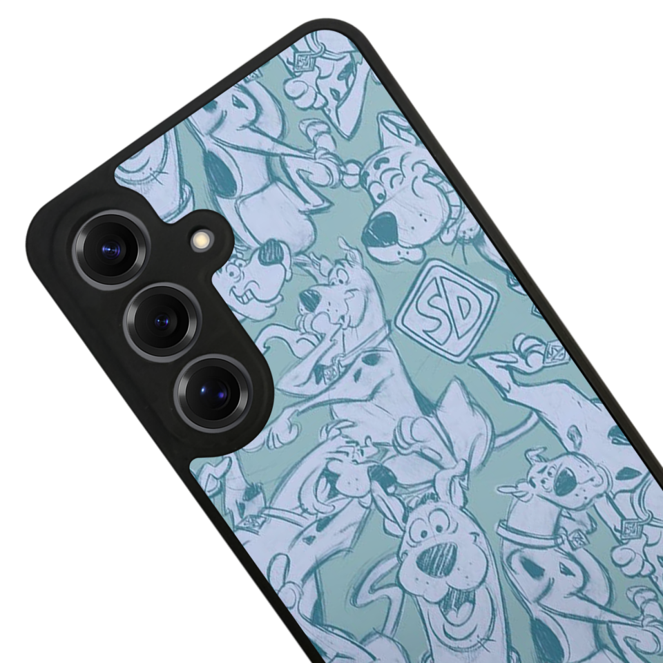 Samsung Galaxy S25 Uyumlu Scooby Doo Tasarımlı Glossy Premium Kılıf