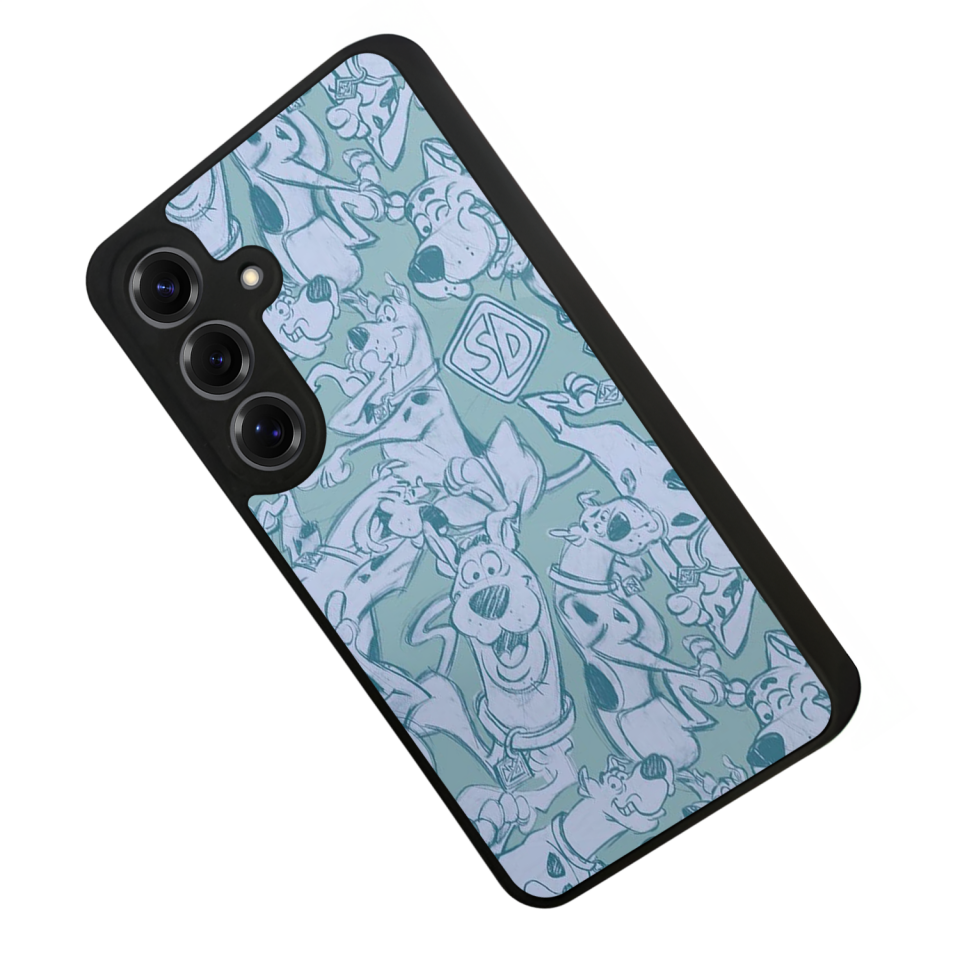 Samsung Galaxy S25 Uyumlu Scooby Doo Tasarımlı Glossy Premium Kılıf