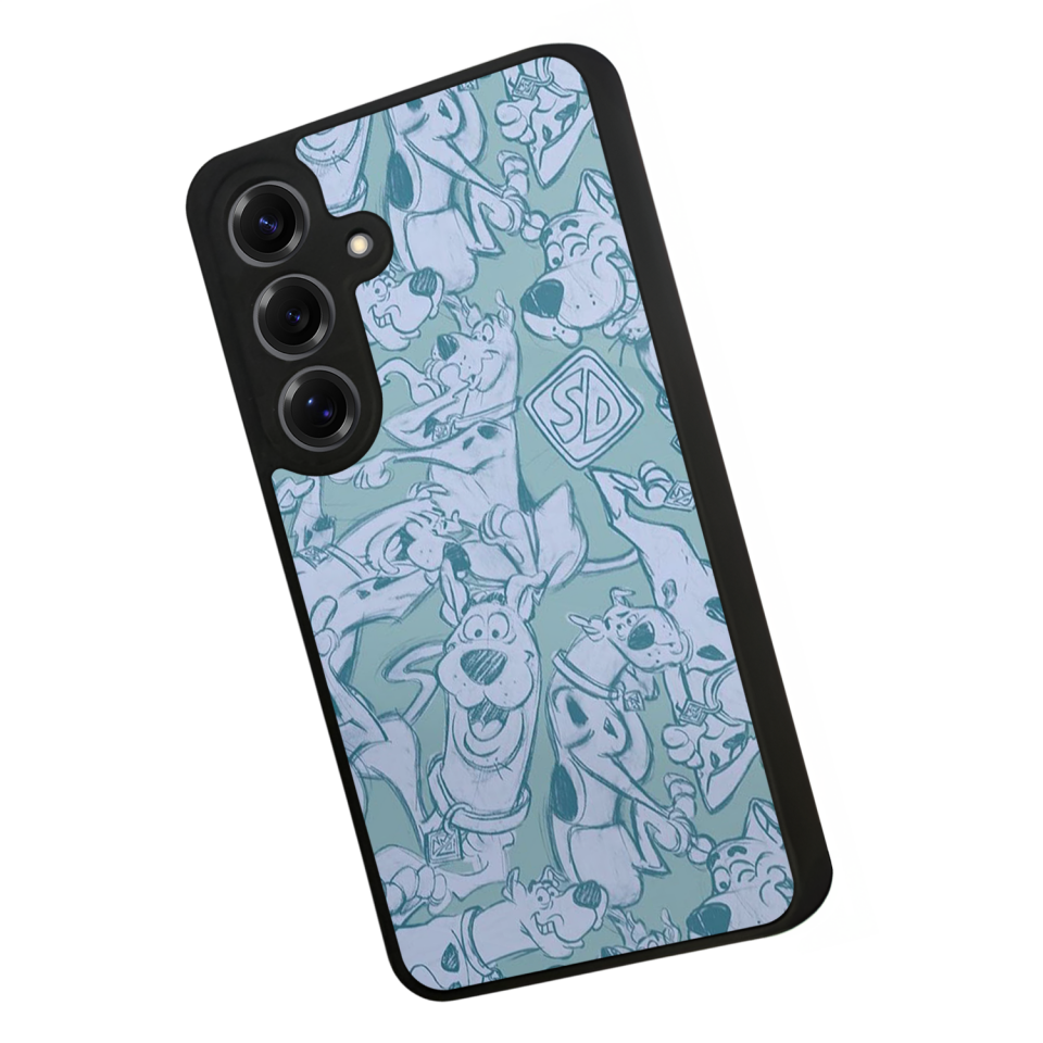 Samsung Galaxy S25 Uyumlu Scooby Doo Tasarımlı Glossy Premium Kılıf