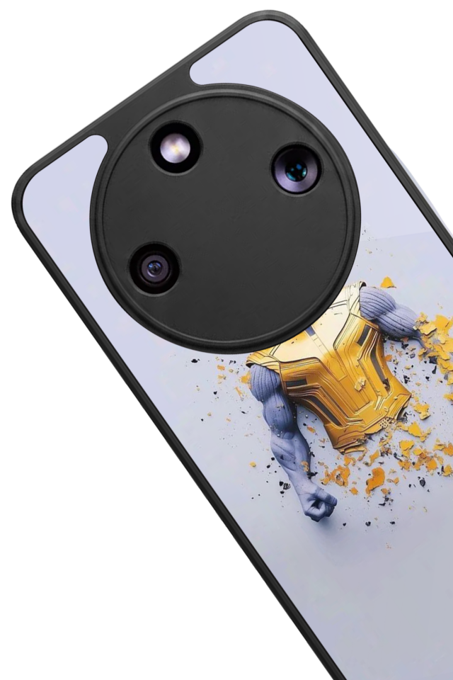 Honor Magic 8 Lite Uyumlu Thanos Tasarımlı Glossy Premium Kılıf