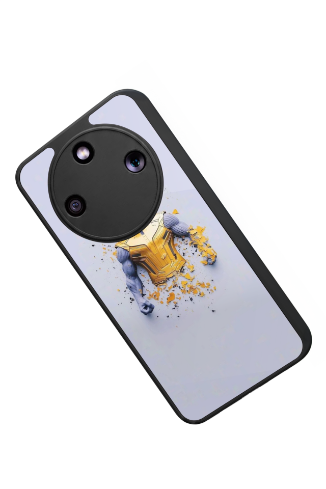 Honor Magic 8 Lite Uyumlu Thanos Tasarımlı Glossy Premium Kılıf