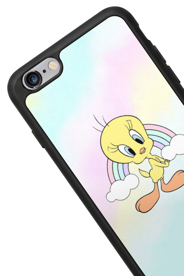 iPhone 6s Plus Uyumlu Tweety Tasarımlı Glossy Premium Kılıf