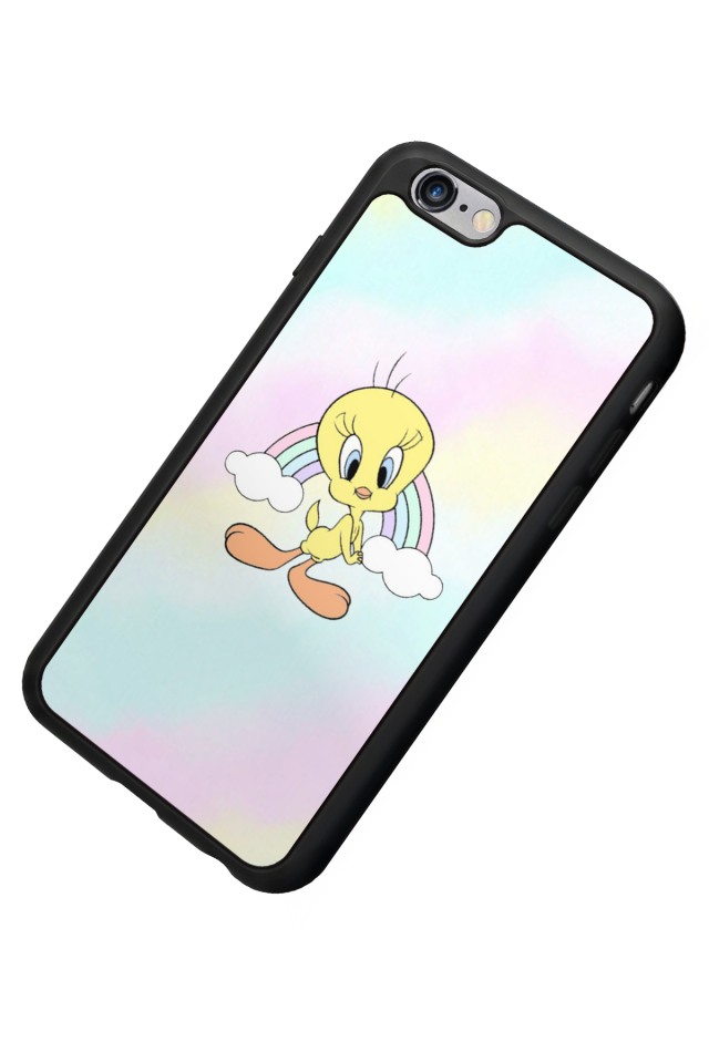 iPhone 6s Plus Uyumlu Tweety Tasarımlı Glossy Premium Kılıf