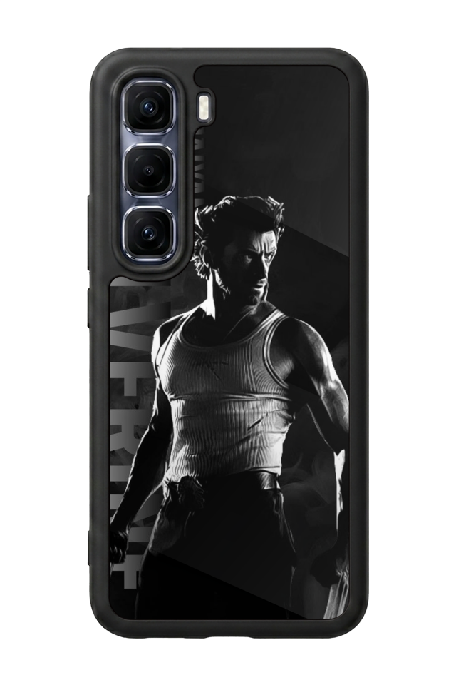 Infinix Hot 60 Pro Plus Uyumlu Wolverine Tasarımlı Glossy Premium Kılıf