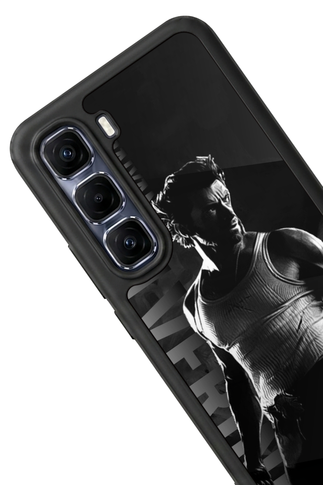 Infinix Hot 60 Pro Plus Uyumlu Wolverine Tasarımlı Glossy Premium Kılıf