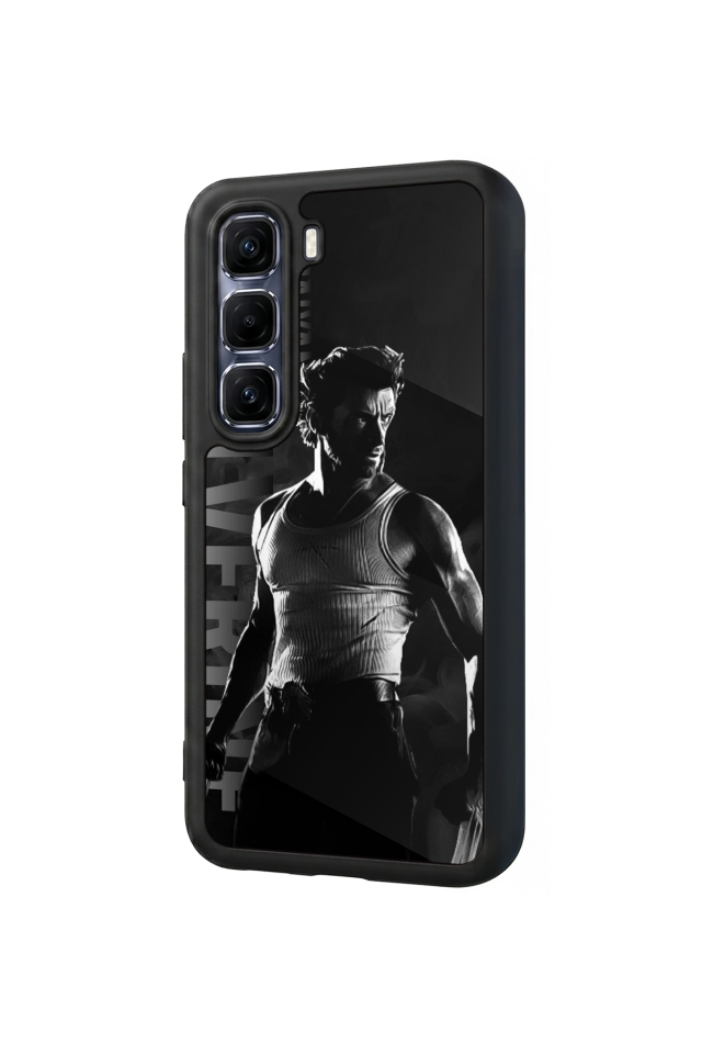 Infinix Hot 60 Pro Plus Uyumlu Wolverine Tasarımlı Glossy Premium Kılıf