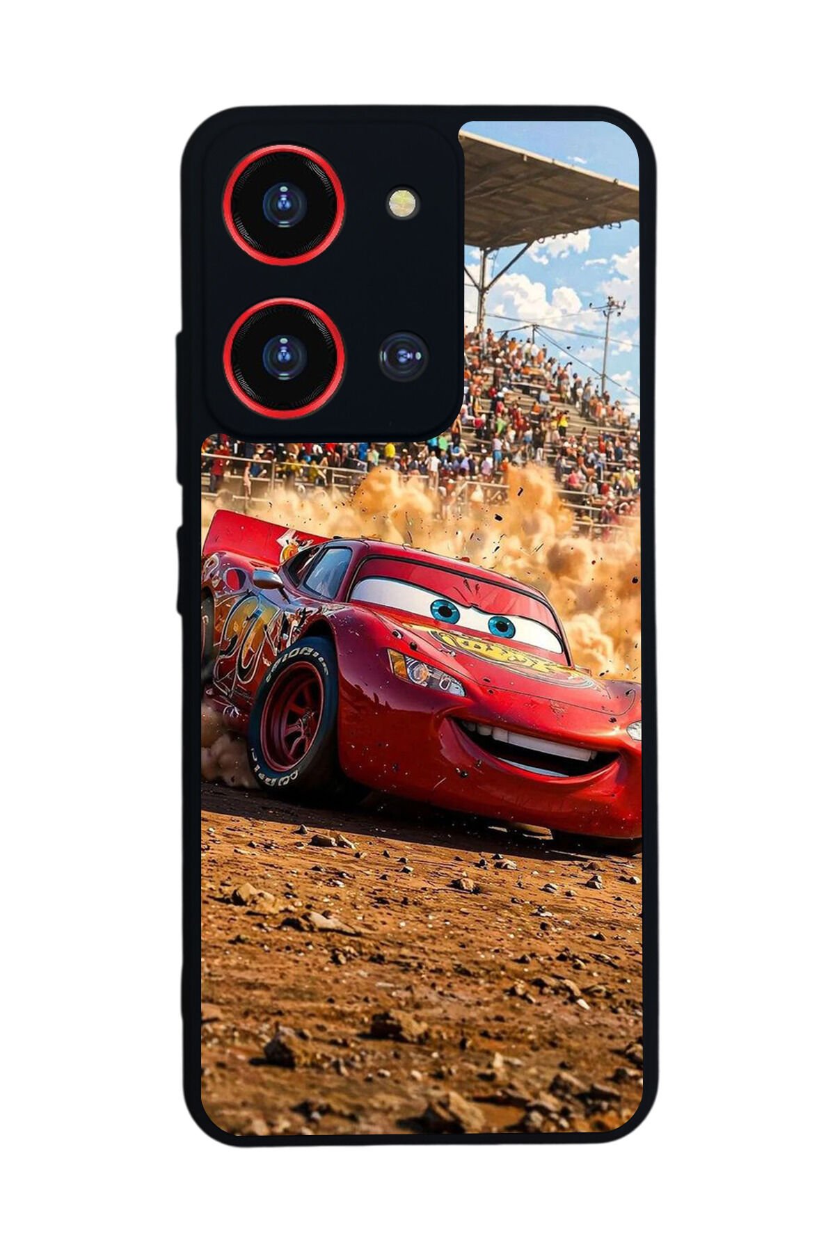 Reeder S19 Max Pro S 108MP Uyumlu Simsek McQueen Tasarımlı Glossy Premium Kılıf