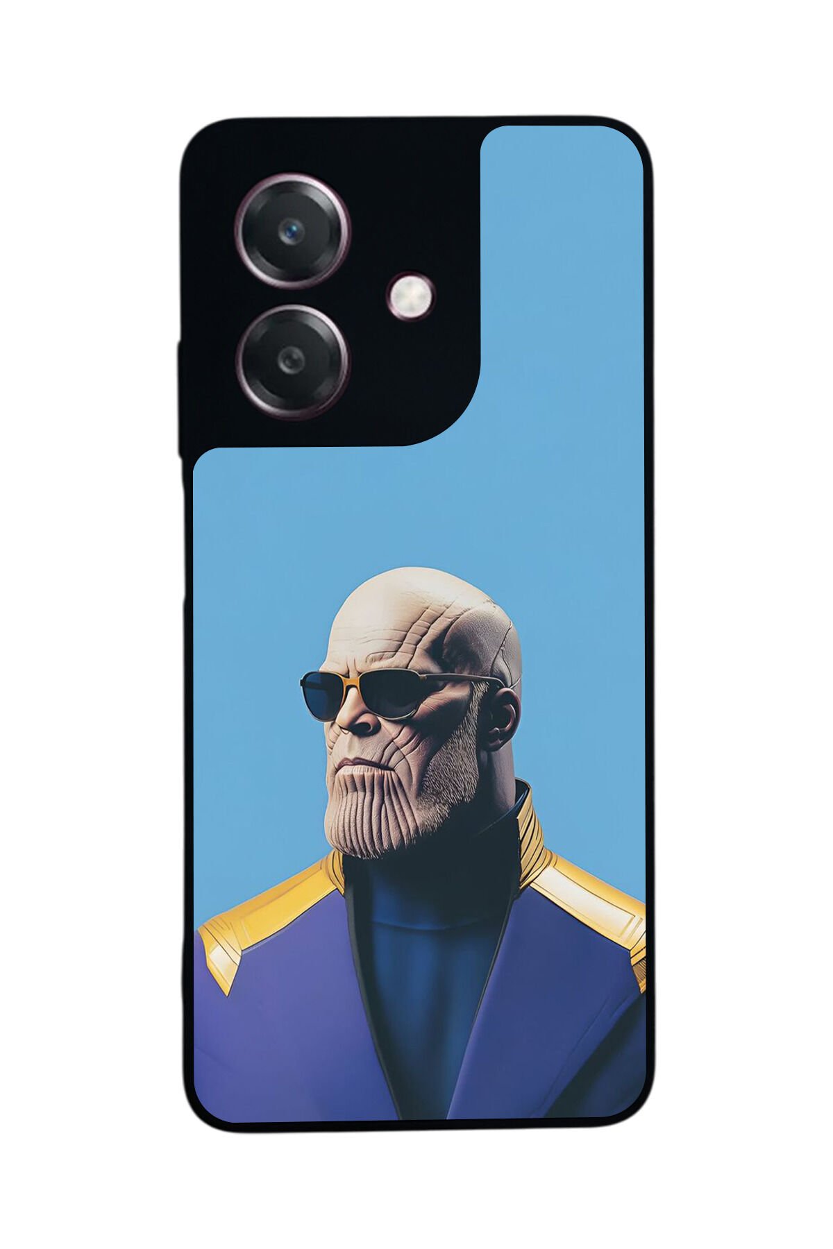 Oppo A3 5G Uyumlu Thanos Tasarımlı Glossy Premium Kılıf
