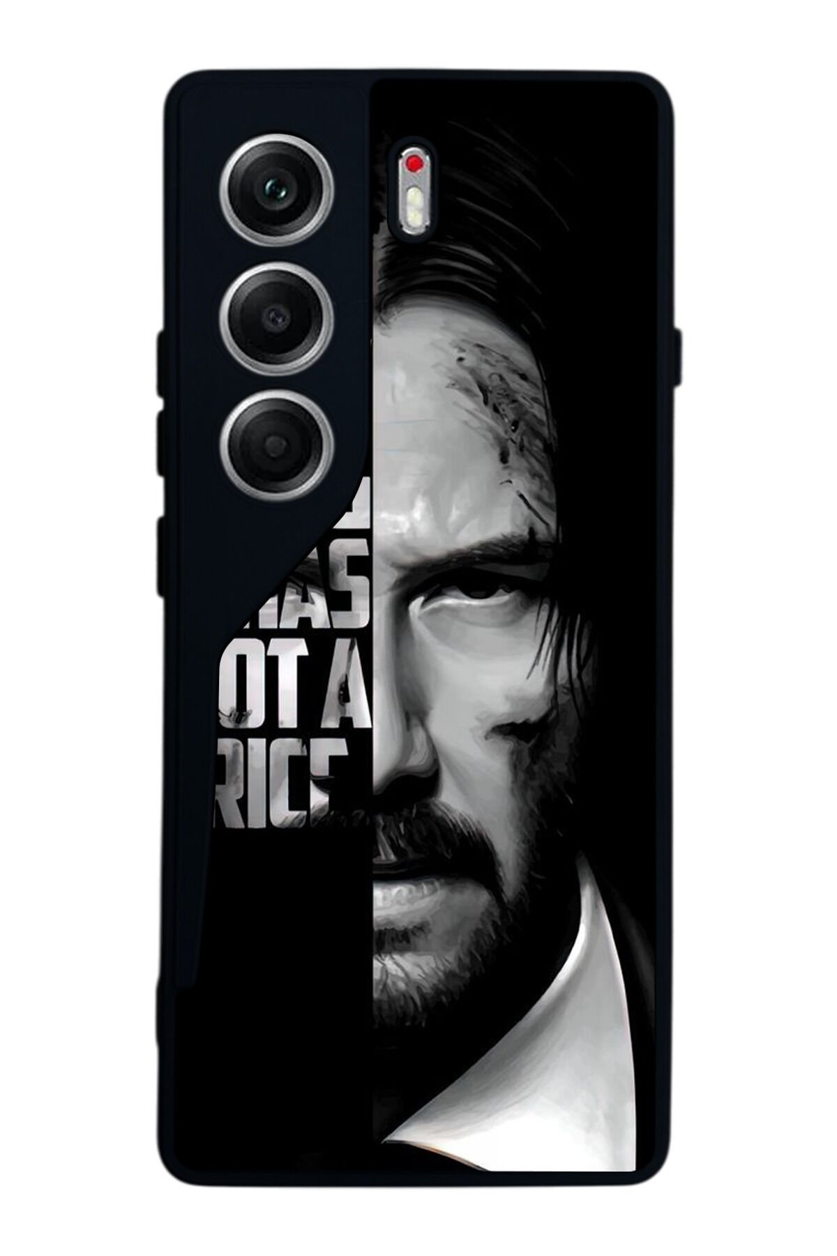 Tecno Camon 40 Uyumlu JohnWick Tasarımlı Glossy Premium Kılıf