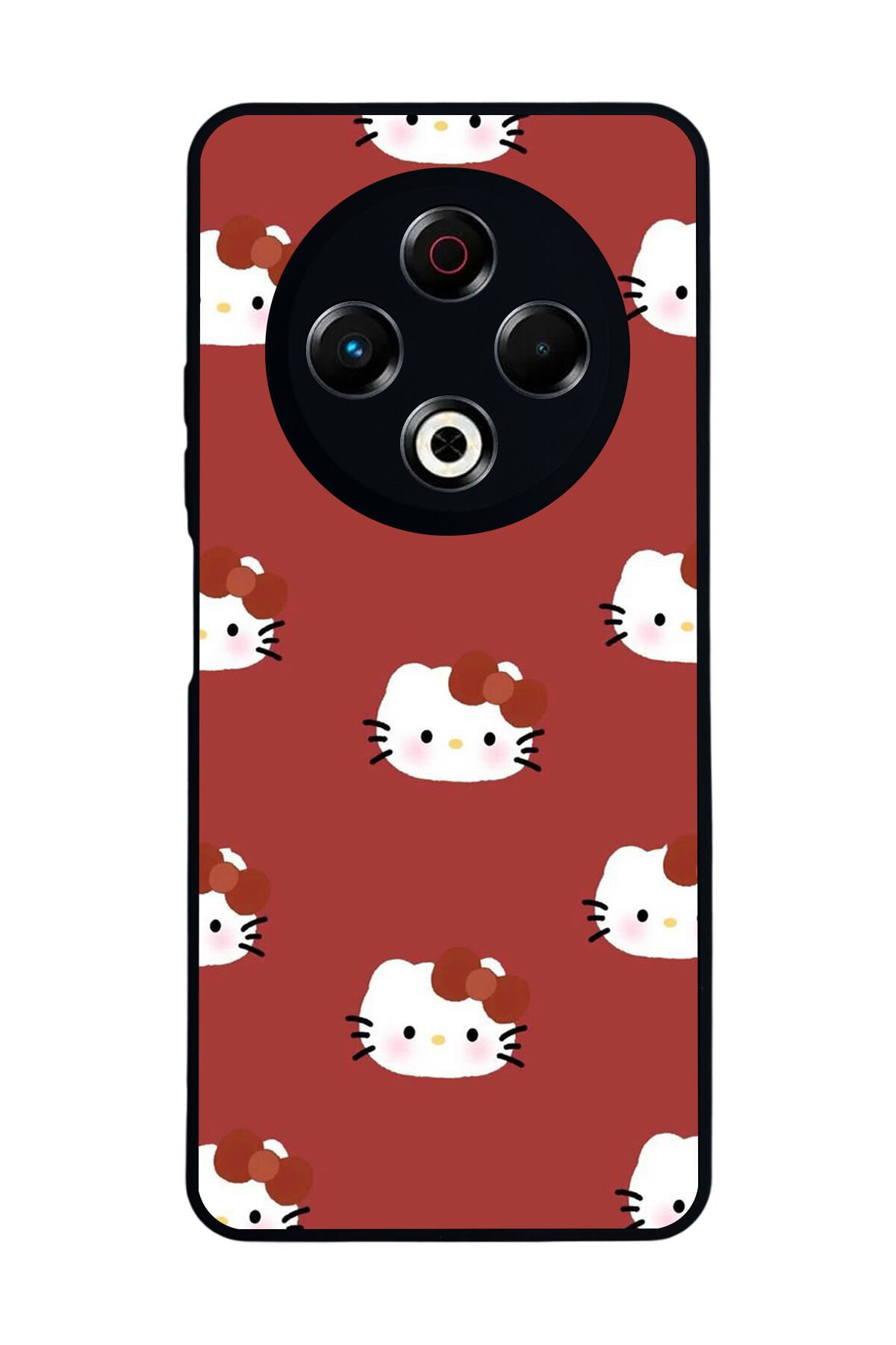 Tecno Spark 30 Uyumlu HelloKitty Tasarımlı Glossy Premium Kılıf