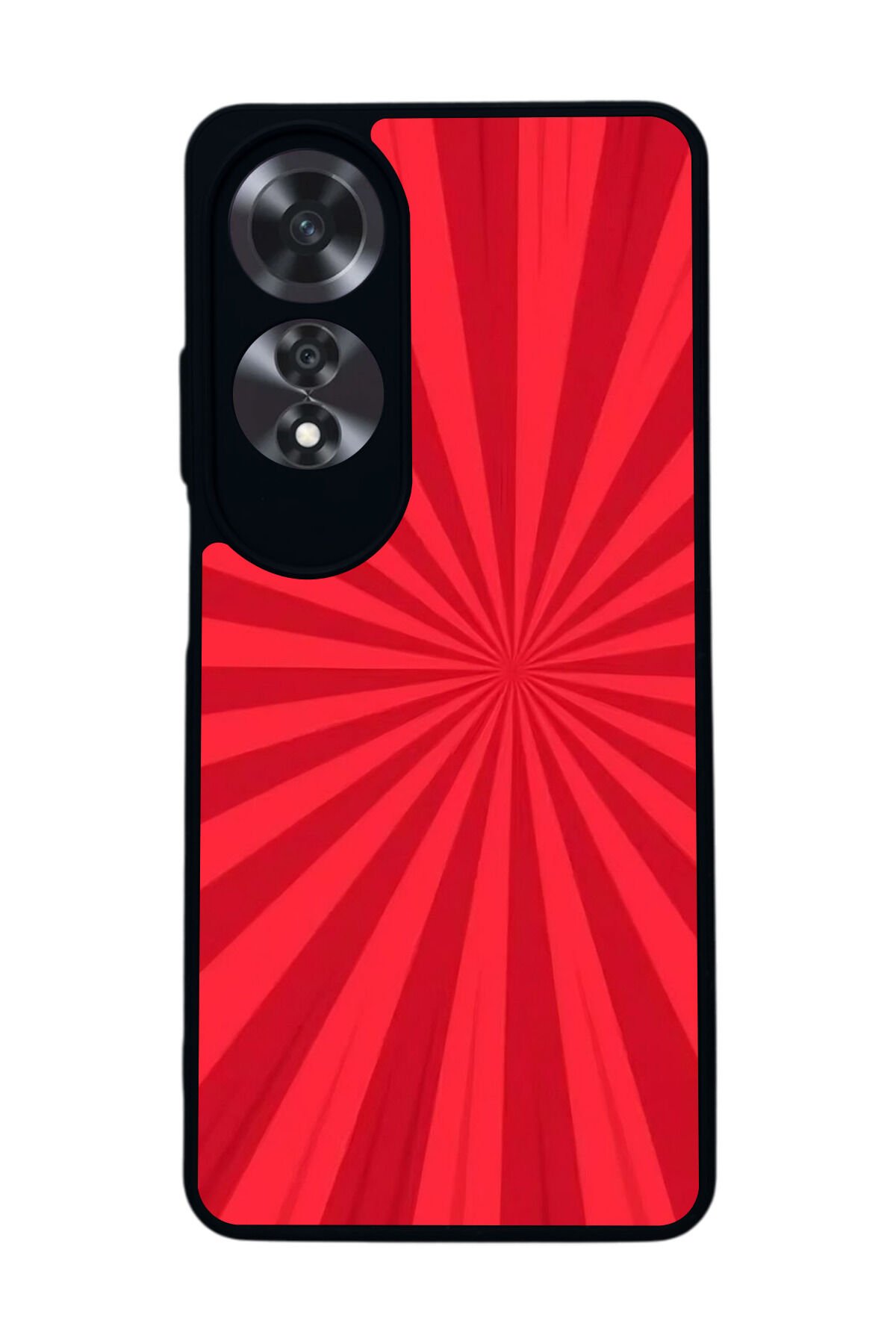 Oppo A60 Mat Siyah uyumlu Kılıf – Yumuşak Silikon, Koruyucu, Şok Emici Kapak