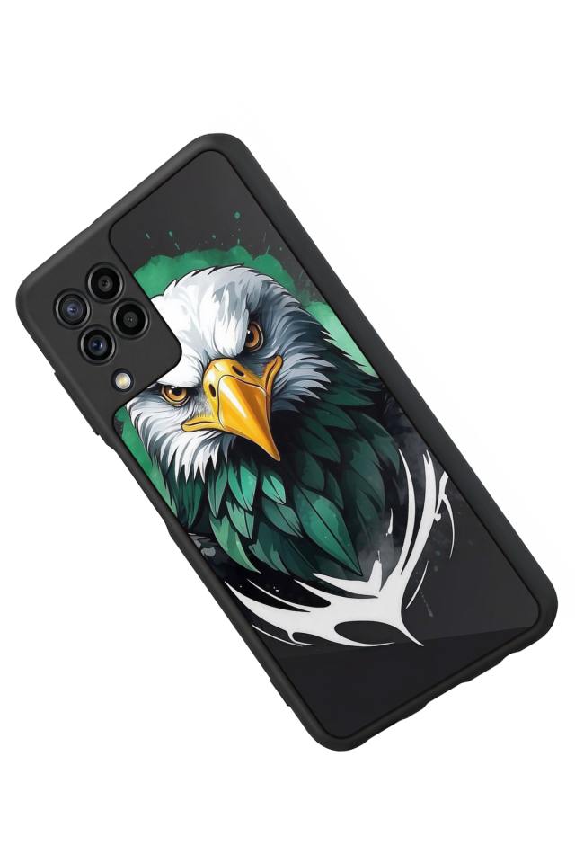Samsung Galaxy M32 Uyumlu Besiktas Tasarımlı Glossy Premium Kılıf