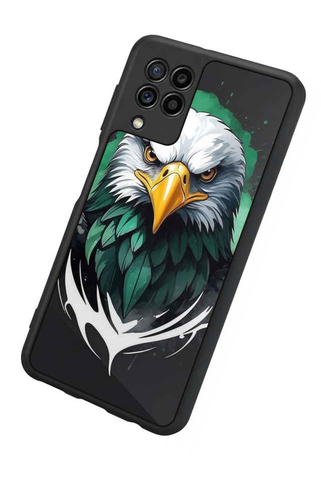 Samsung Galaxy M32 Uyumlu Besiktas Tasarımlı Glossy Premium Kılıf