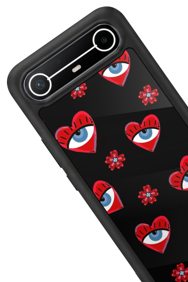 Tecno Spark Slim 5G Uyumlu Göz Tasarımlı Glossy Premium Kılıf