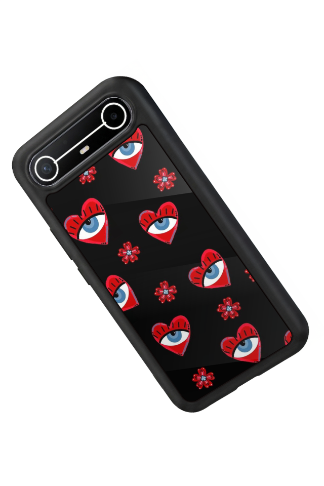 Tecno Spark Slim 5G Uyumlu Göz Tasarımlı Glossy Premium Kılıf