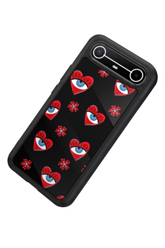 Tecno Spark Slim 5G Uyumlu Göz Tasarımlı Glossy Premium Kılıf