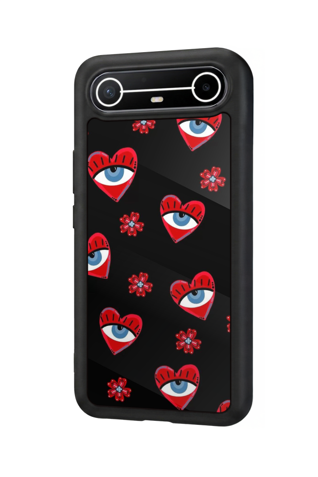 Tecno Spark Slim 5G Uyumlu Göz Tasarımlı Glossy Premium Kılıf