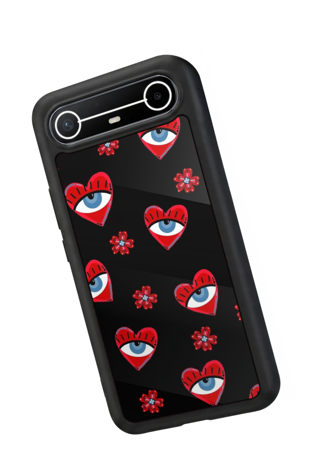 Tecno Spark Slim 5G Uyumlu Göz Tasarımlı Glossy Premium Kılıf