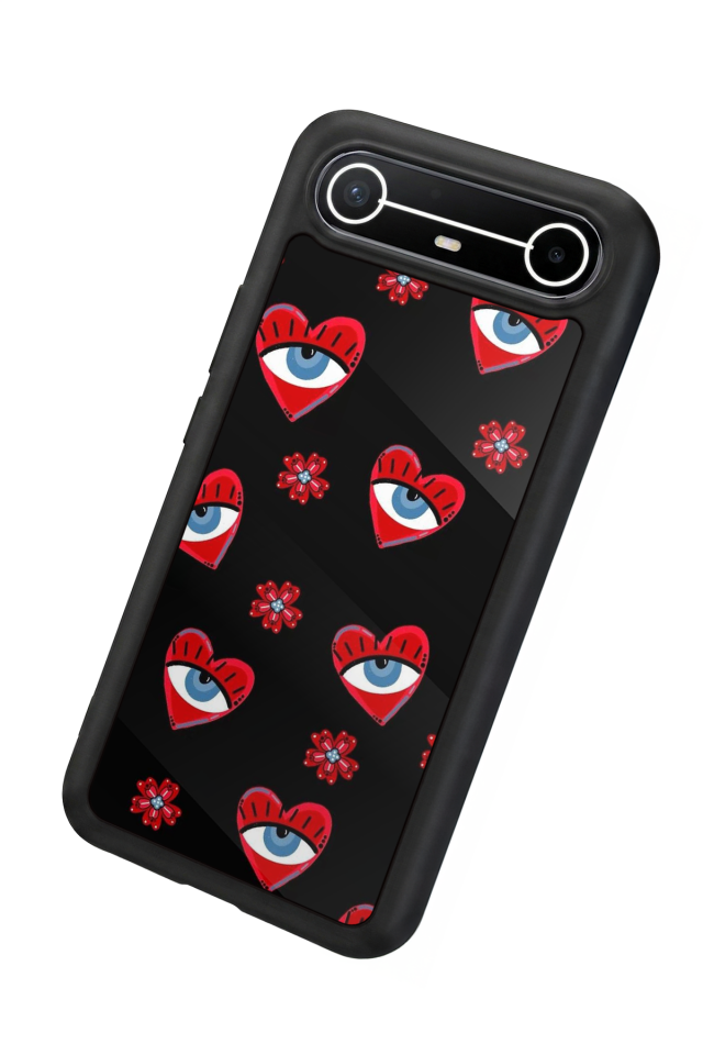 Tecno Spark Slim 5G Uyumlu Göz Tasarımlı Glossy Premium Kılıf