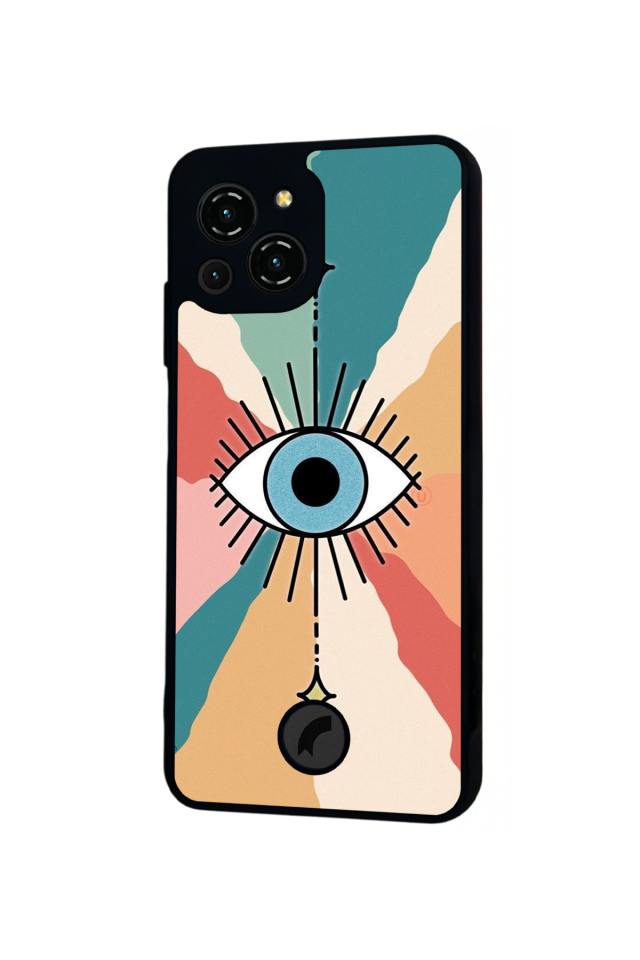 Reeder S23 Pro Max Uyumlu Göz Tasarımlı Glossy Premium Kılıf