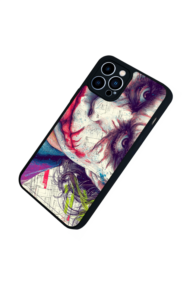 iPhone 12 Pro Max Uyumlu Joker Tasarımlı Glossy Premium Kılıf