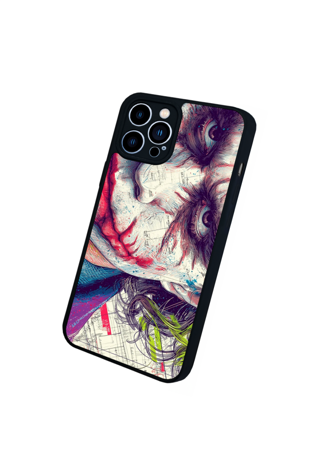 iPhone 12 Pro Max Uyumlu Joker Tasarımlı Glossy Premium Kılıf