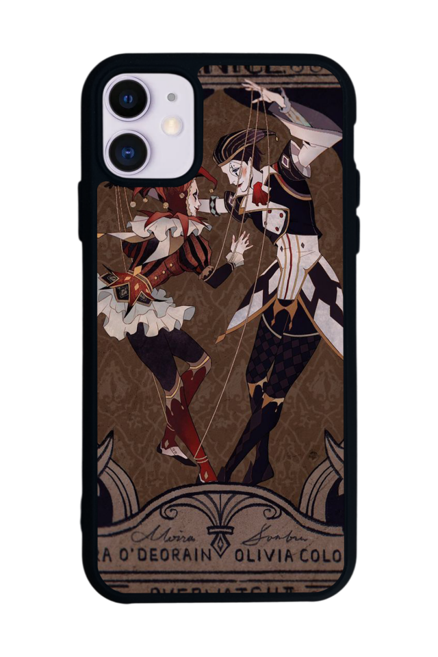iPhone 11 Uyumlu  Kalp Love Tasarımlı Glossy Premium Kılıf