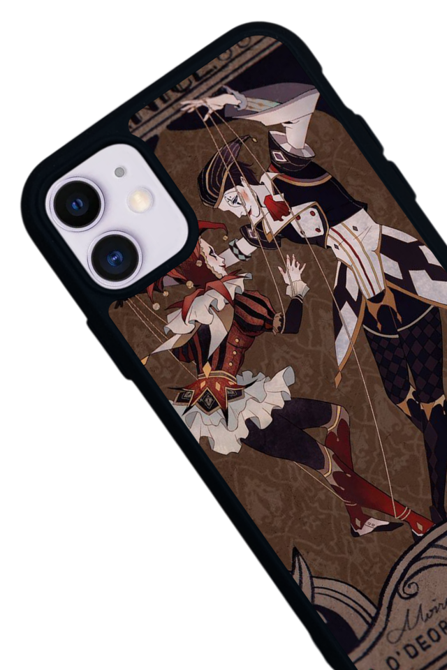 iPhone 11 Uyumlu  Kalp Love Tasarımlı Glossy Premium Kılıf