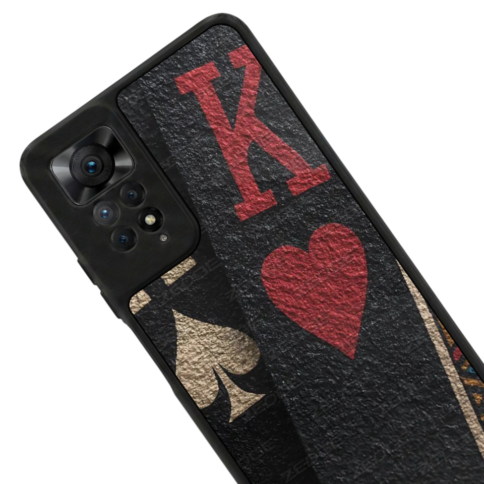 Xiaomi Redmi Note 11 Pro Uyumlu Kart Tasarımlı Glossy Premium Kılıf