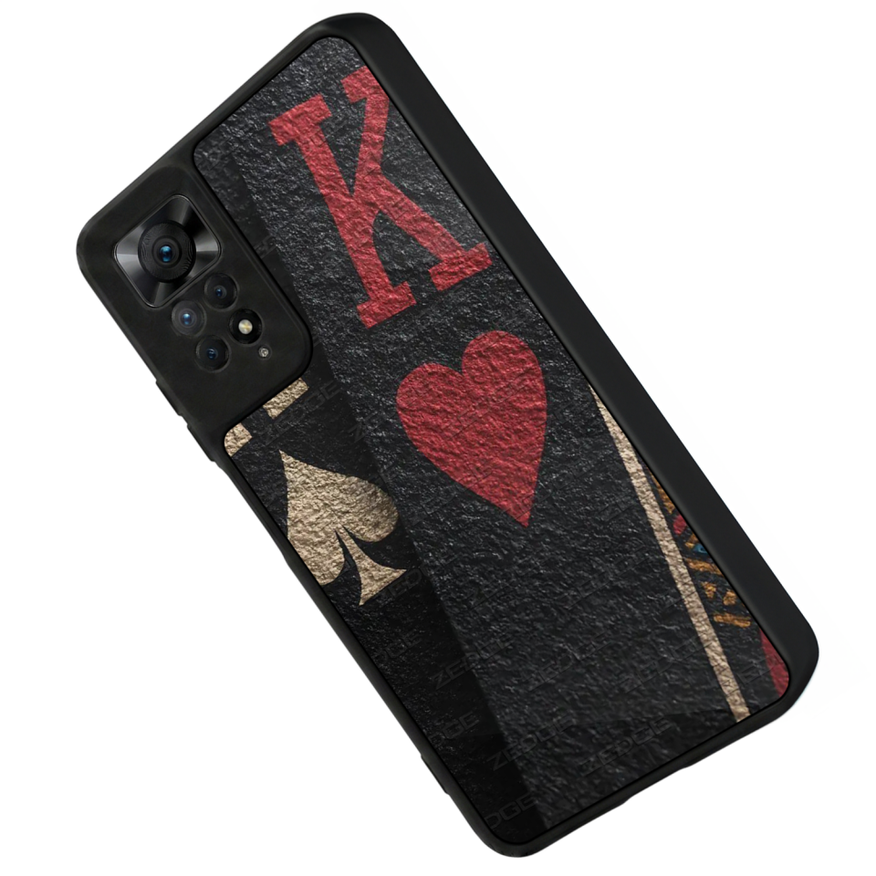 Xiaomi Redmi Note 11 Pro Uyumlu Kart Tasarımlı Glossy Premium Kılıf