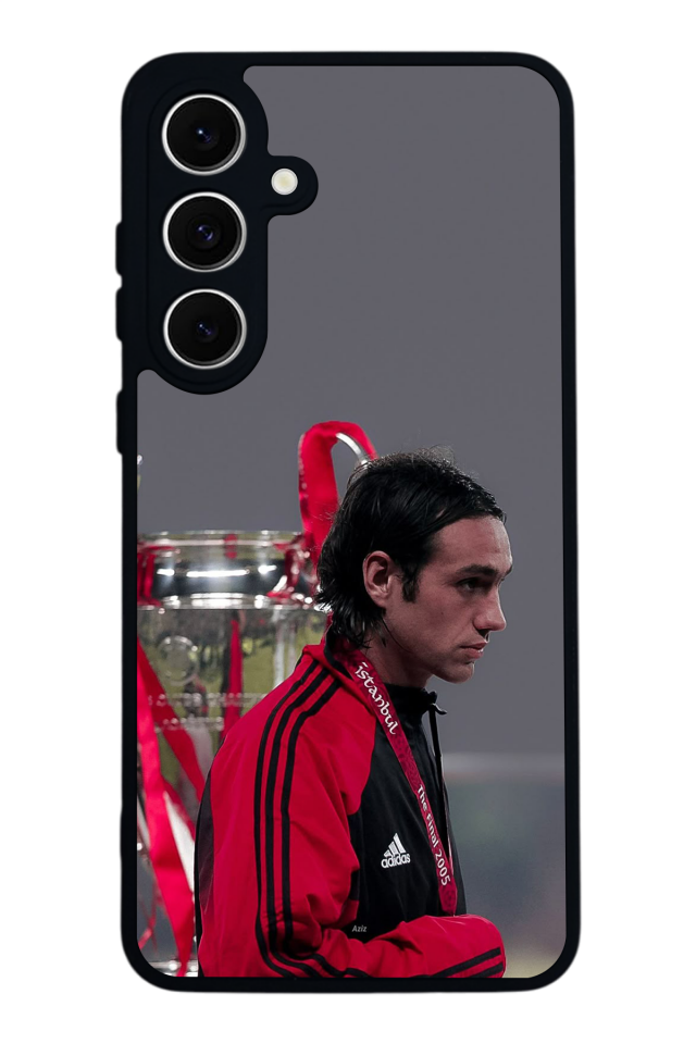 Samsung Galaxy S24 FE Uyumlu Zidane Tasarımlı Glossy Premium Kılıf