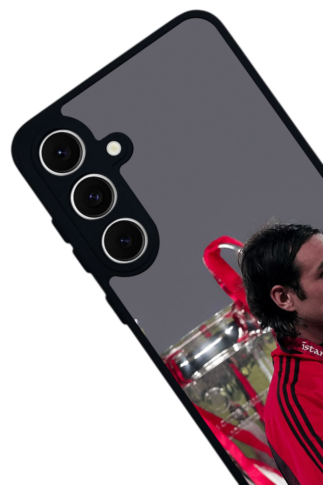 Samsung Galaxy S24 FE Uyumlu Zidane Tasarımlı Glossy Premium Kılıf