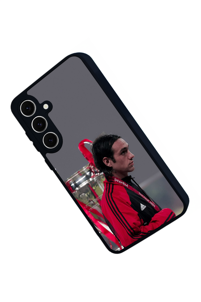 Samsung Galaxy S24 FE Uyumlu Zidane Tasarımlı Glossy Premium Kılıf
