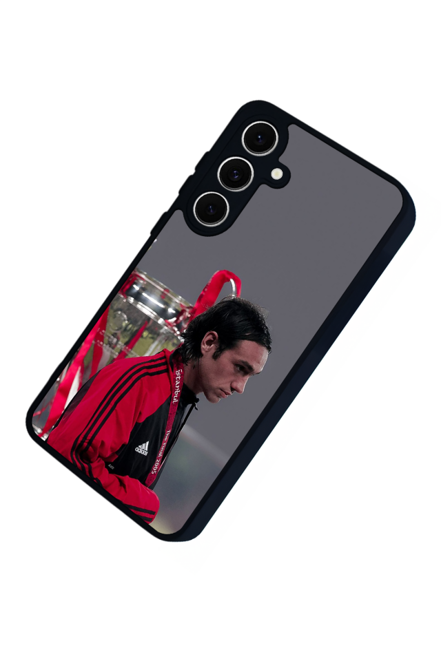 Samsung Galaxy S24 FE Uyumlu Zidane Tasarımlı Glossy Premium Kılıf