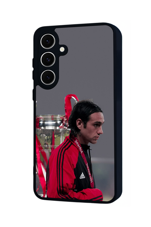 Samsung Galaxy S24 FE Uyumlu Zidane Tasarımlı Glossy Premium Kılıf