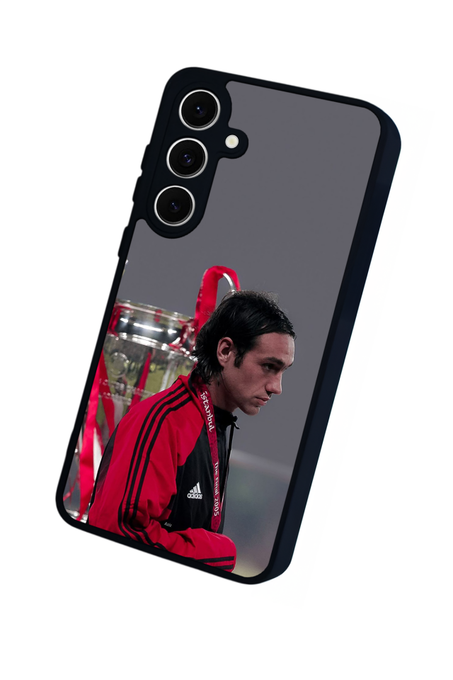 Samsung Galaxy S24 FE Uyumlu Zidane Tasarımlı Glossy Premium Kılıf