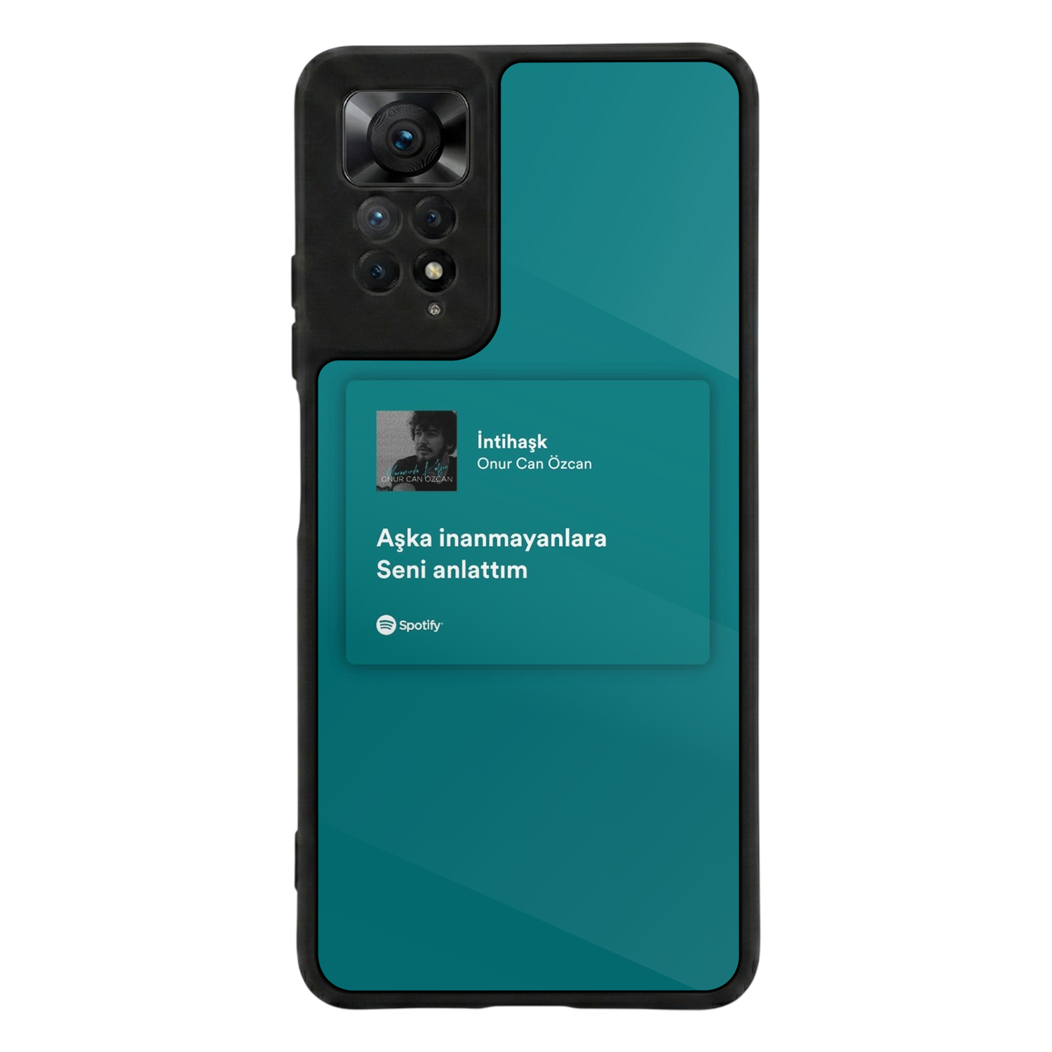 Xiaomi Redmi Note 12 Pro Uyumlu Sarki Sozleri Tasarımlı Glossy Premium Kılıf