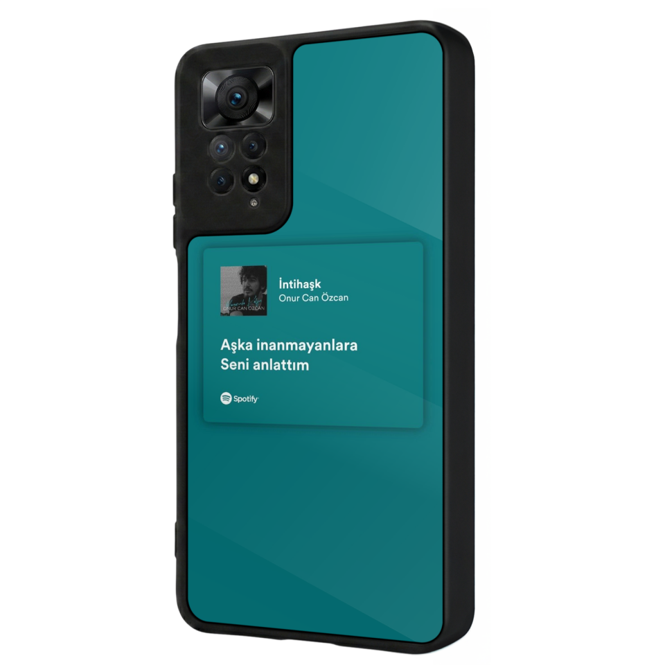 Xiaomi Redmi Note 12 Pro Uyumlu Sarki Sozleri Tasarımlı Glossy Premium Kılıf
