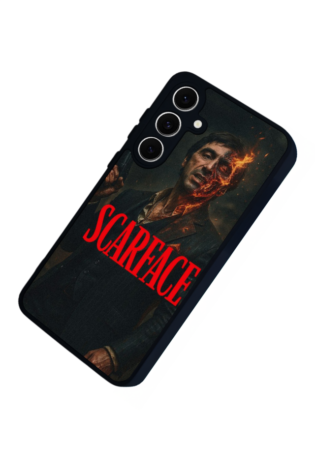 Samsung Galaxy A16 Uyumlu Scarface Tasarımlı Glossy Premium Kılıf