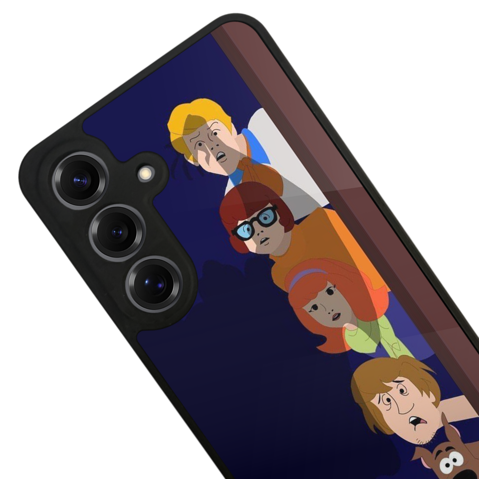 Samsung Galaxy S25 Uyumlu Scooby Doo Tasarımlı Glossy Premium Kılıf