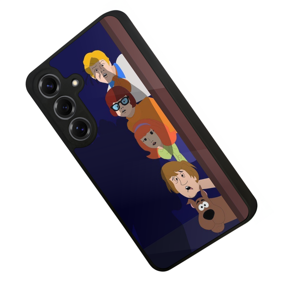 Samsung Galaxy S25 Uyumlu Scooby Doo Tasarımlı Glossy Premium Kılıf